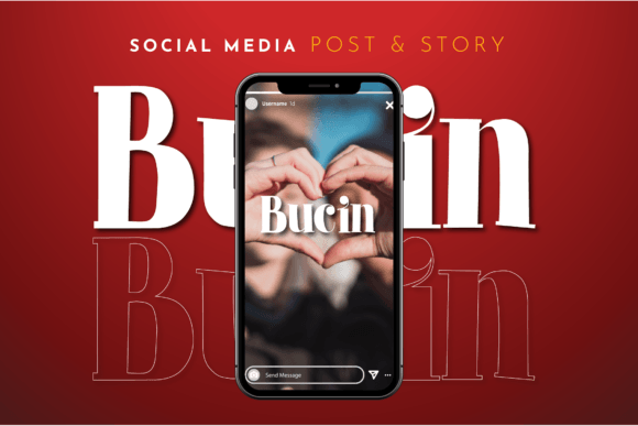 Bucin Font - Preview 5