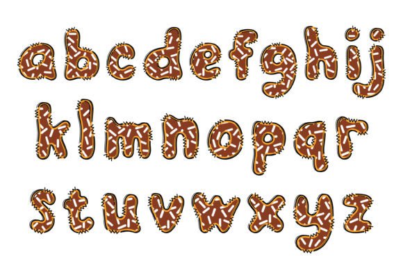 Choco Donut Font - Preview 2