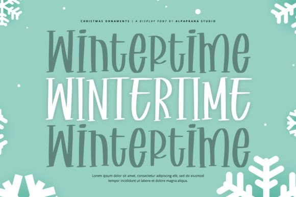 Christmas Ornaments Font - Preview 2