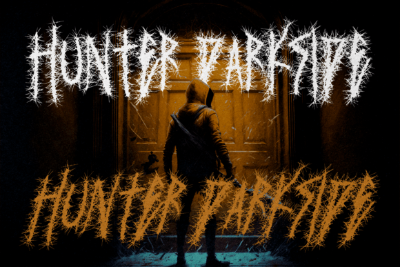 Darkside Morbizey Font PNG with transparent background - Preview 5