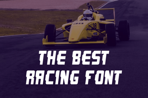 Dead Racing Font - Preview 2
