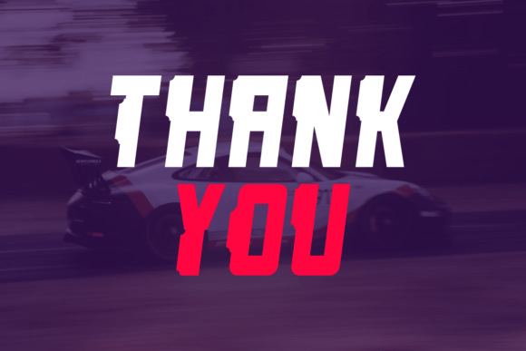 Dead Racing Font - Preview 4