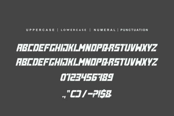 Fast Charging Font - Preview 4
