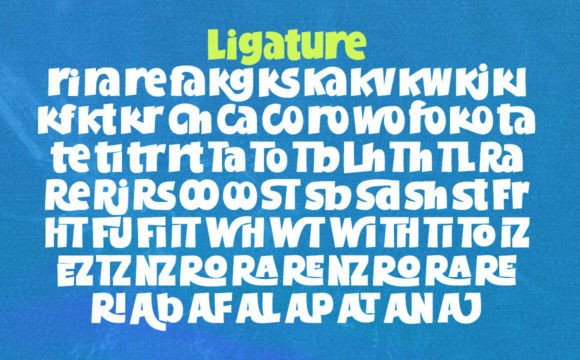 Funks Bosko Font PNG with transparent background - Preview 5