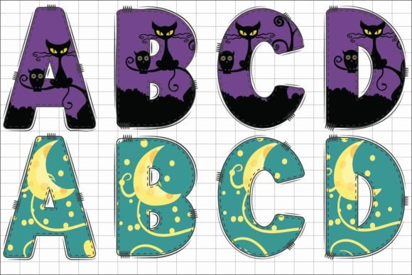 Halloween Night Font - Preview 1