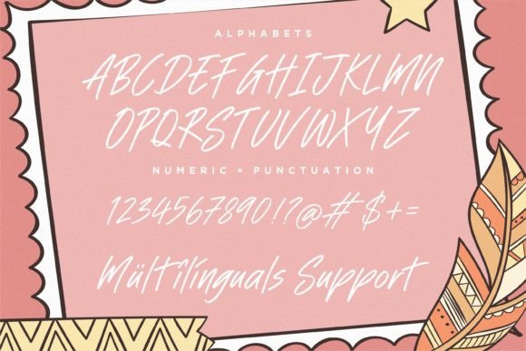 Hungry Dreamy Font PNG with transparent background - Preview 4