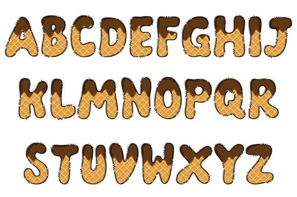 Ice Cream Font - Preview 1