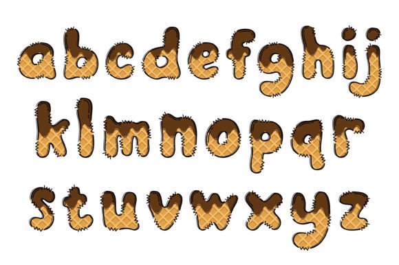 Ice Cream Font - Preview 2
