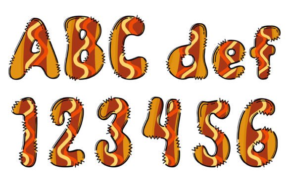 Junk Food Bundle Font PNG with transparent background - Preview 2
