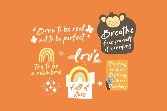 Memoriz Font PNG with transparent background - Preview 2