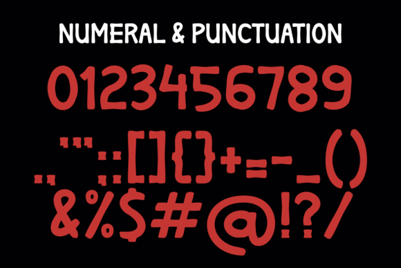 Mysteric Font PNG with transparent background - Preview 2