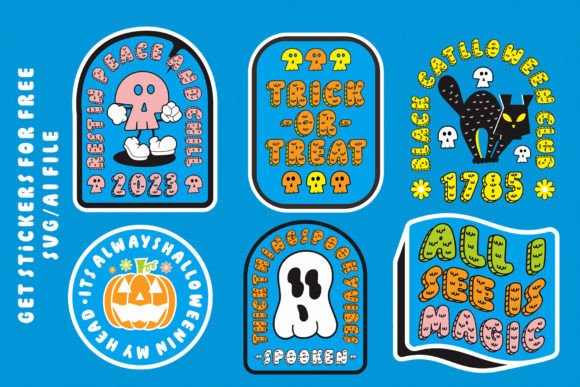 Pumpkin Bites Font PNG with transparent background - Preview 3