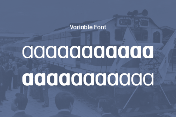 Retroround Font PNG with transparent background - Preview 1