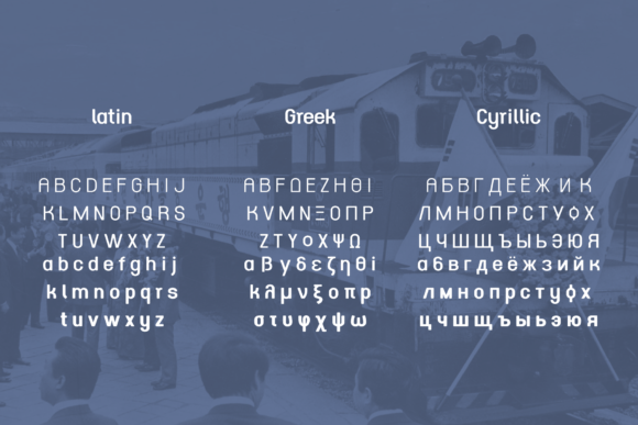 Retroround Font PNG with transparent background - Preview 3