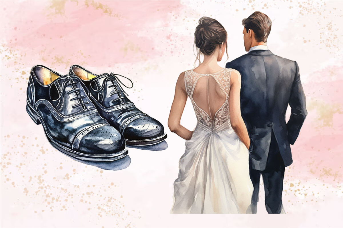 Watercolor Wedding Clipart Bundle - photo 6