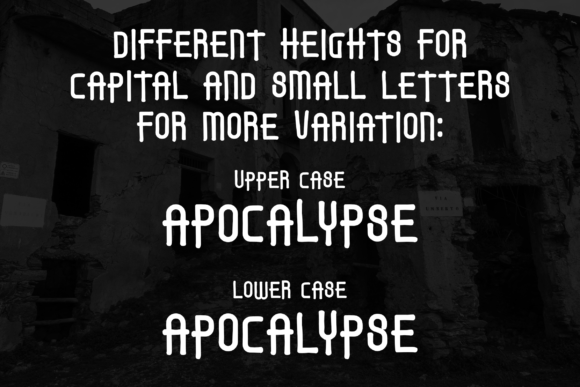 Apocalypse Bold Font - Preview 1