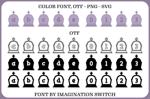 Cemetery Font - Preview 2