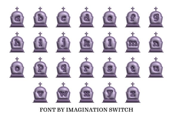 Cemetery Inflated Font - Preview 2