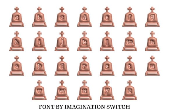 Gravestone Inflated Font - Preview 2
