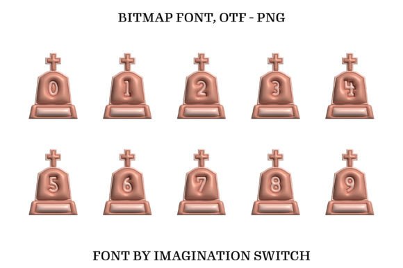 Gravestone Inflated Font - Preview 3