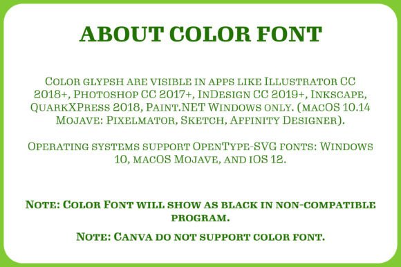 Green Potion Font - Preview 3