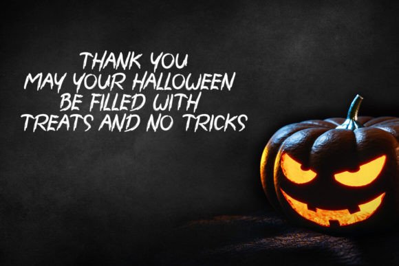 Halloween Brushting Font - Preview 3