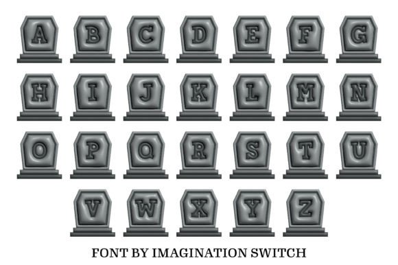 Mystic Story Inflated Font PNG with transparent background - Preview 1