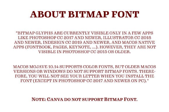 Red Potion Inflated Font PNG with transparent background - Preview 4