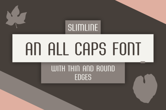 Slimline Font PNG with transparent background - Preview 2