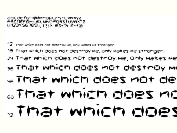 Croyant Font - Preview 1