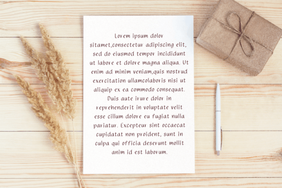 Ballpoint Pen Font - Preview 3