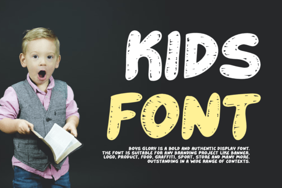 Boys Glory Font - Preview 1