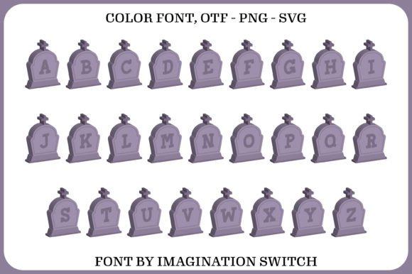 Cemetery Font - Preview 1
