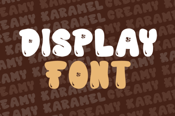 Creamy Karamel Font - Preview 1