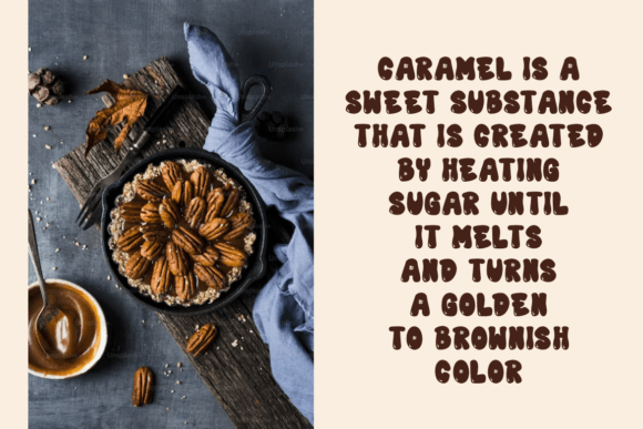 Creamy Karamel Font - Preview 3