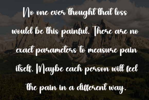 Gloomy Font - Preview 5