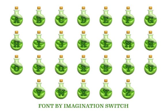 Green Potion Font - Preview 1