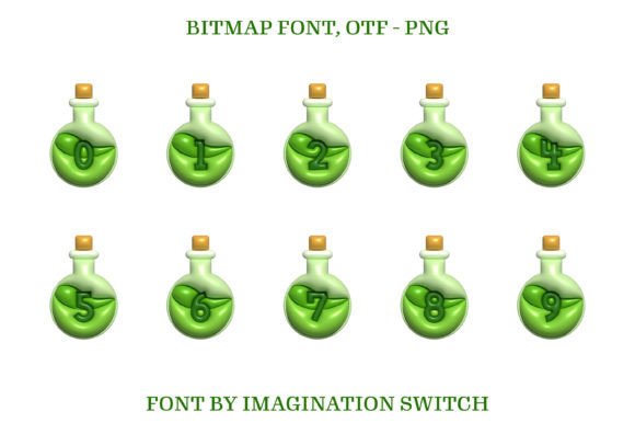 Green Potion Font - Preview 3
