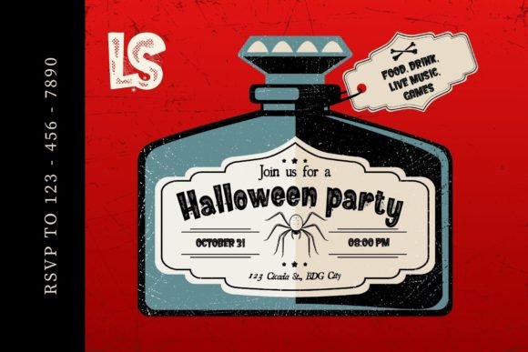 Haunted Brick Font PNG with transparent background - Preview 2