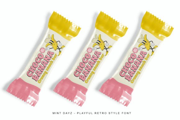 Mint Dayz Font PNG with transparent background - Preview 6