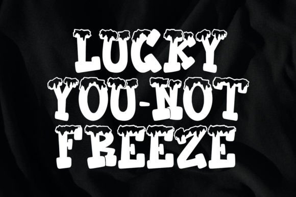 Moxwel Snows Font PNG with transparent background - Preview 2