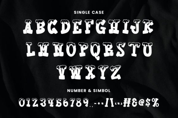 Moxwel Snows Font PNG with transparent background - Preview 5
