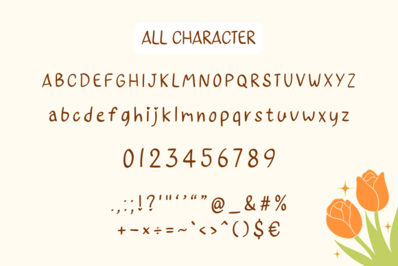 My Daily Font PNG with transparent background - Preview 6
