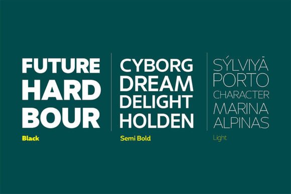 Pradock Font PNG with transparent background - Preview 2