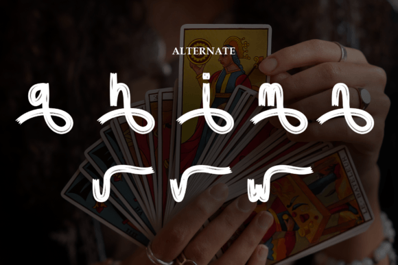 Queencard Font PNG with transparent background - Preview 6