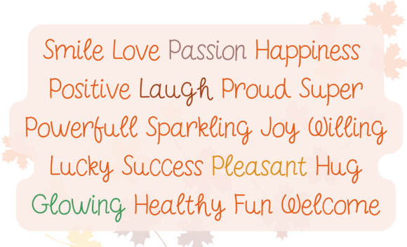 Autumn Font - Preview 6