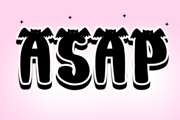 Bat Font - Preview 1