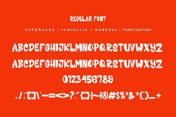 Bear Cream Font PNG with transparent background - Preview 5
