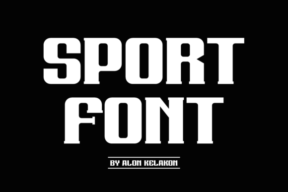Blacko Sporty Font - Preview 1