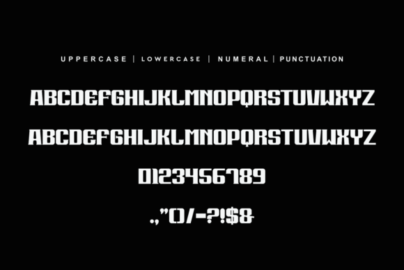 Blacko Sporty Font - Preview 4